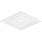 Ekena Millwork Diamond Architectural PVC Ceiling Medallion, 38"W x 25 3/8"H x 3"ID x 13 1/4"C x 1"P, One-Piece CMP38X25DD-03000 - alternate 2